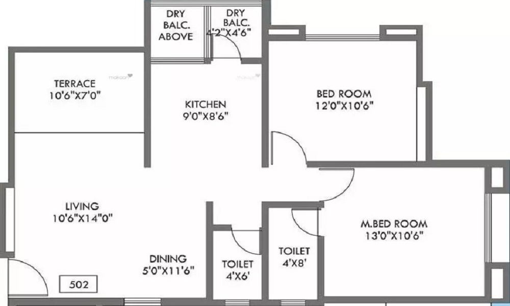 Gitanjali Aristocracy Floor Plan