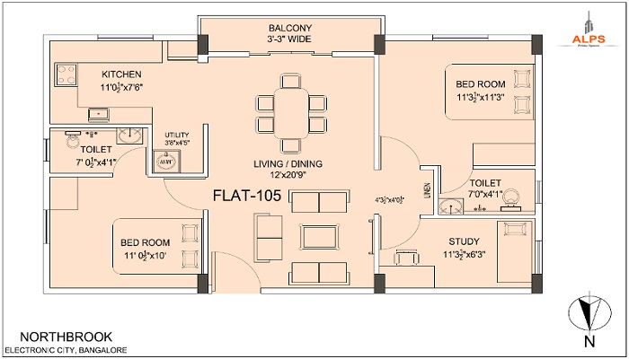 ALPS Northbrook Floor Plan