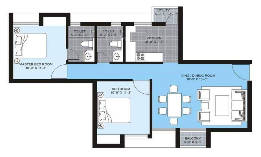DS Max Sunscape Floor Plan