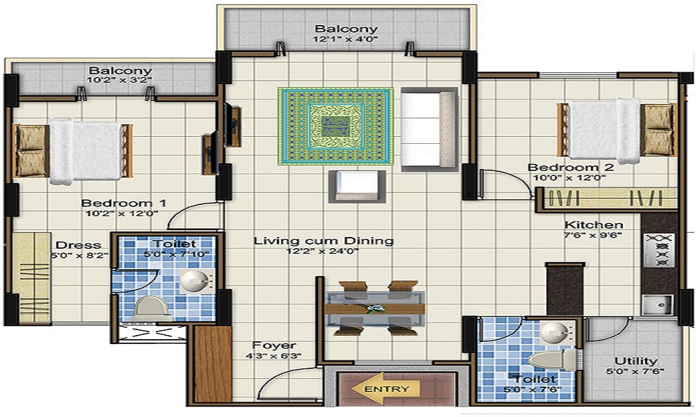 GR Sagar Nivas Floor Plan