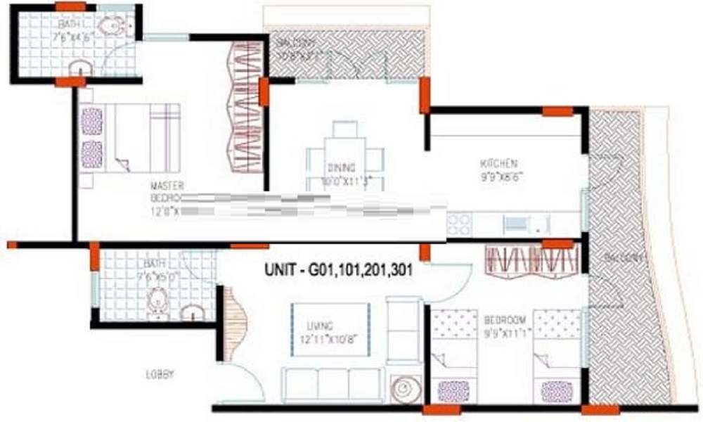 Narayan Virgo Floor Plan