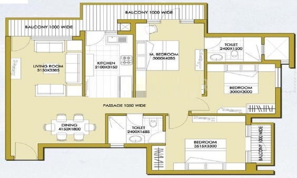 Sobha Anantha Floor Plan