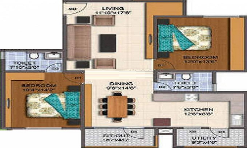 Mahaveer Promenade Floor Plan