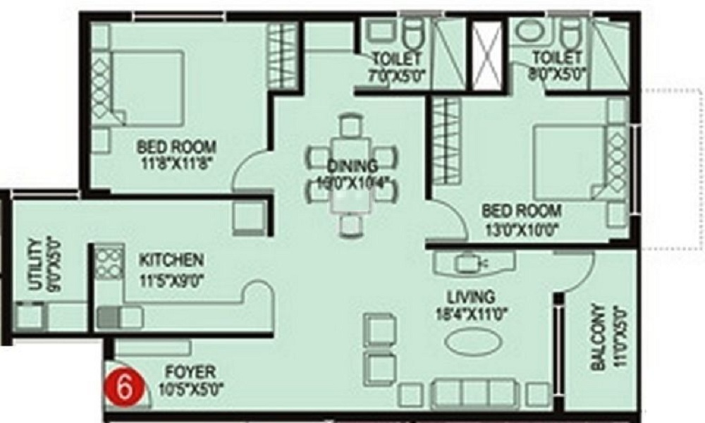 Inland Elanza Floor Plan