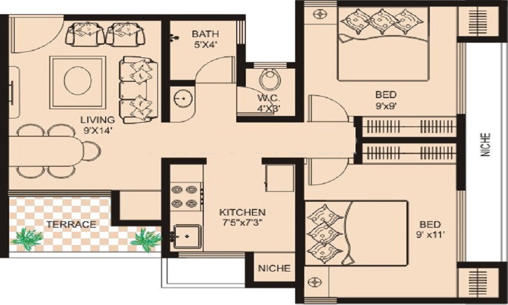 S Balan Meenakshi Classic Floor Plan