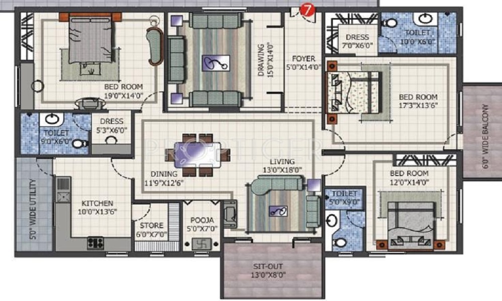 Icon Laurels Floor Plan