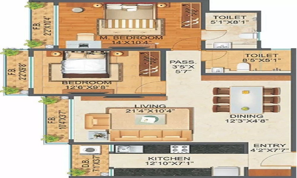 Munoth Habitat Orchid Floor Plan