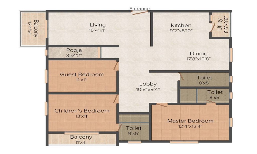 Nagamani Sai Sun Shine Floor Plan