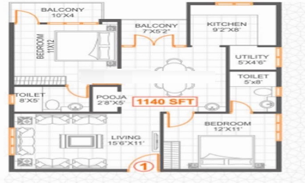 SSVR Lilac Floor Plan