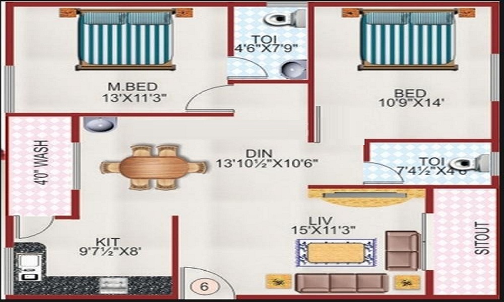 ATZ Palatial Floor Plan