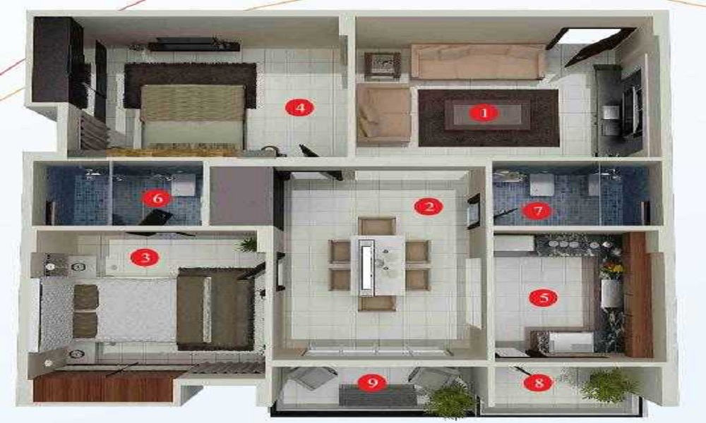 Saroj Paradise Floor Plan