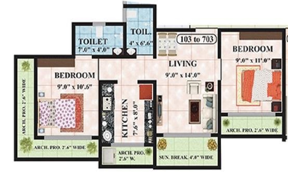Al Zassz Z Square Floor Plan