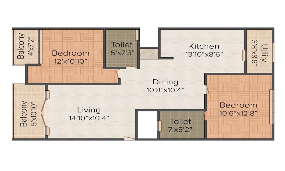 Nirman Meadows Floor Plan