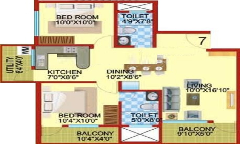 Vishnu Habitat Floor Plan