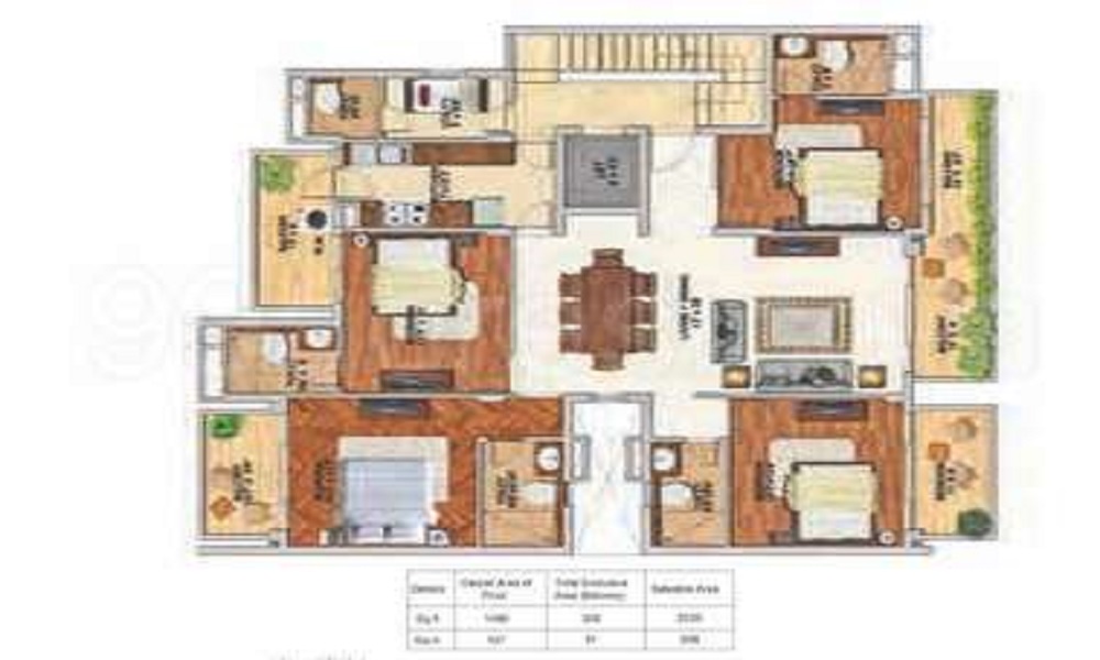 Green Shubham Boutique Villa Floor Plan