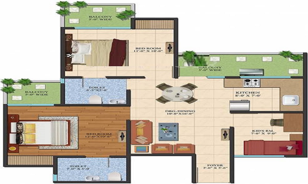 Vasudha Harmony Floor Plan