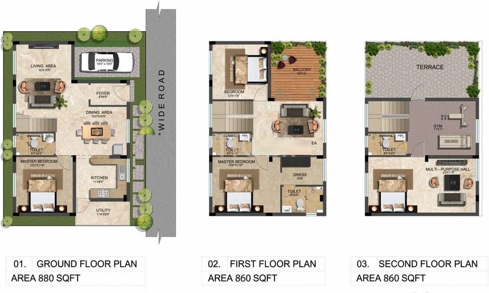 Mayur Springdale Floor Plan