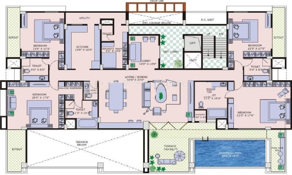 Century Koruna Floor Plan