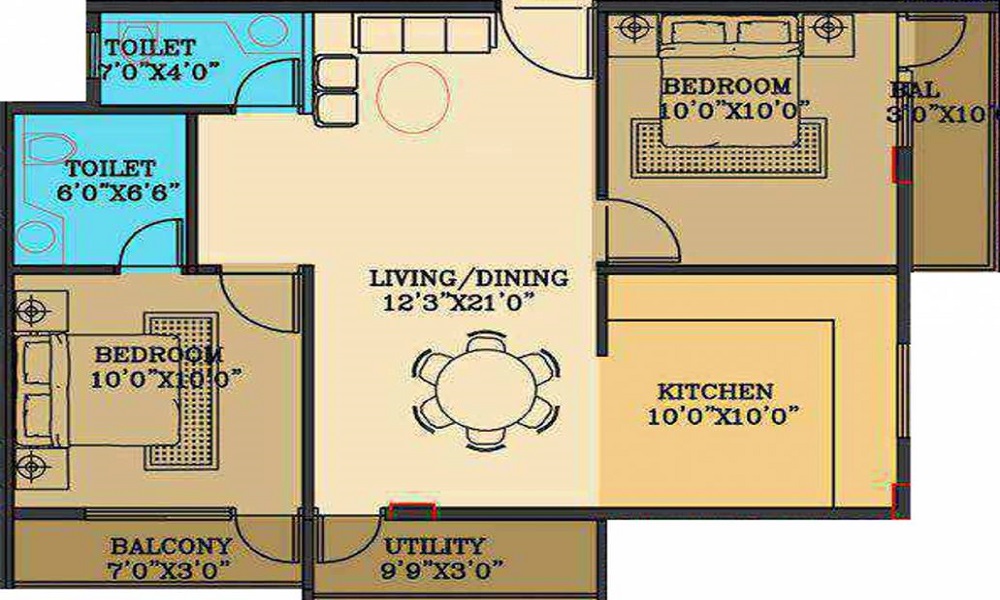 Surath Raj Serenity Floor Plan