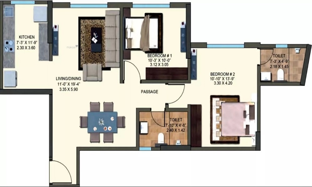 Vedant Vayun Floor Plan