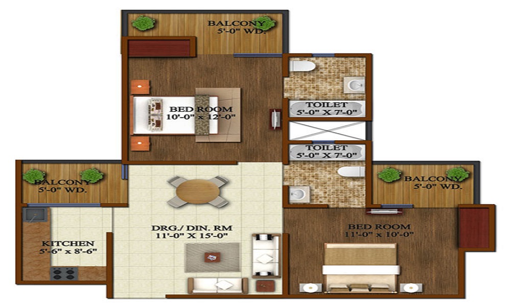 Aratt Divya Jyothi Earth Floor Plan