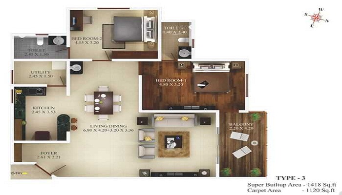Aratt Requizza Floor Plan