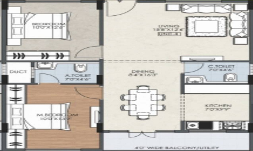 Arvind Chitravathi Floor Plan