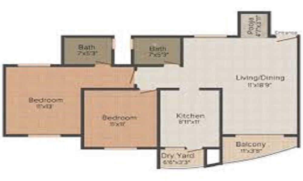 Confident Atria Apartment Floor Plan