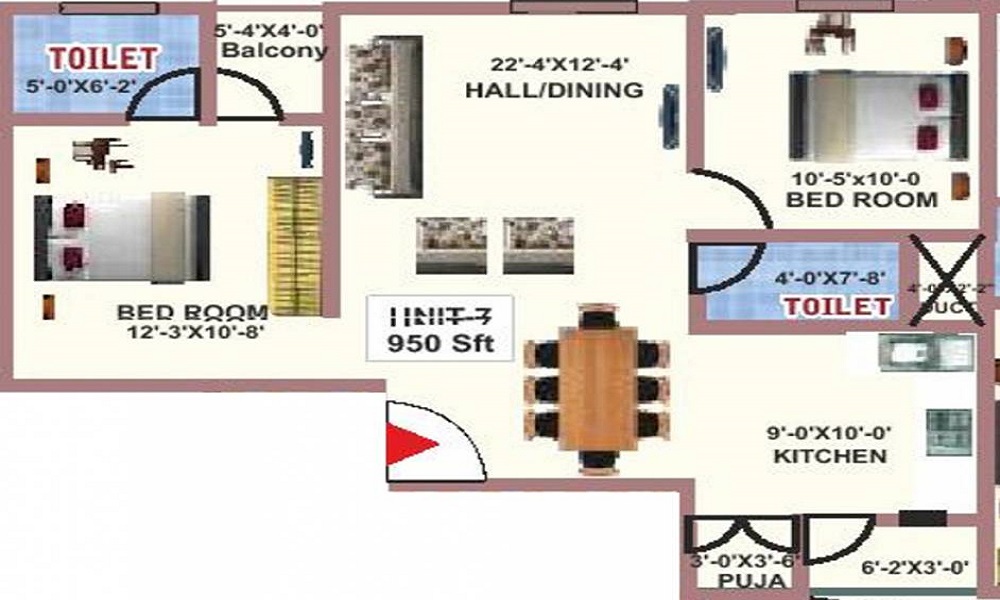 HSV Fortitudes Proxima Floor Plan