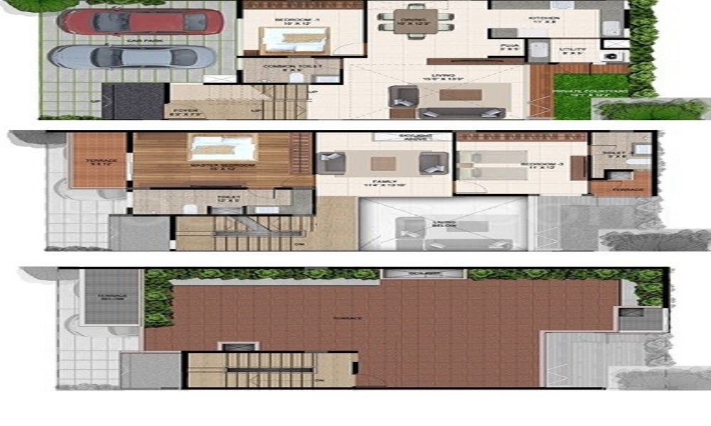 Mantri Courtyard Floor Plan