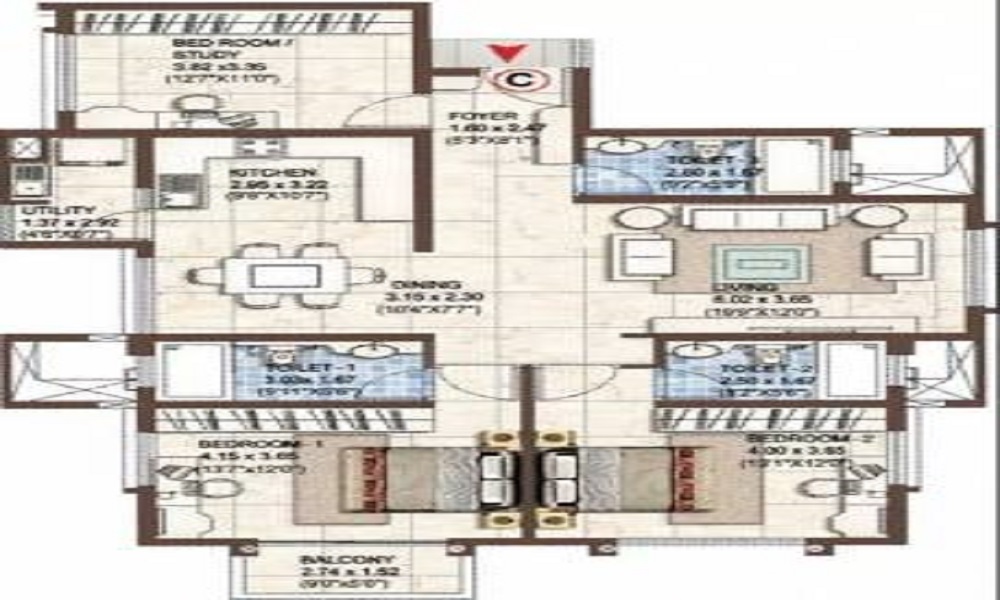 NBR Homes Floor Plan