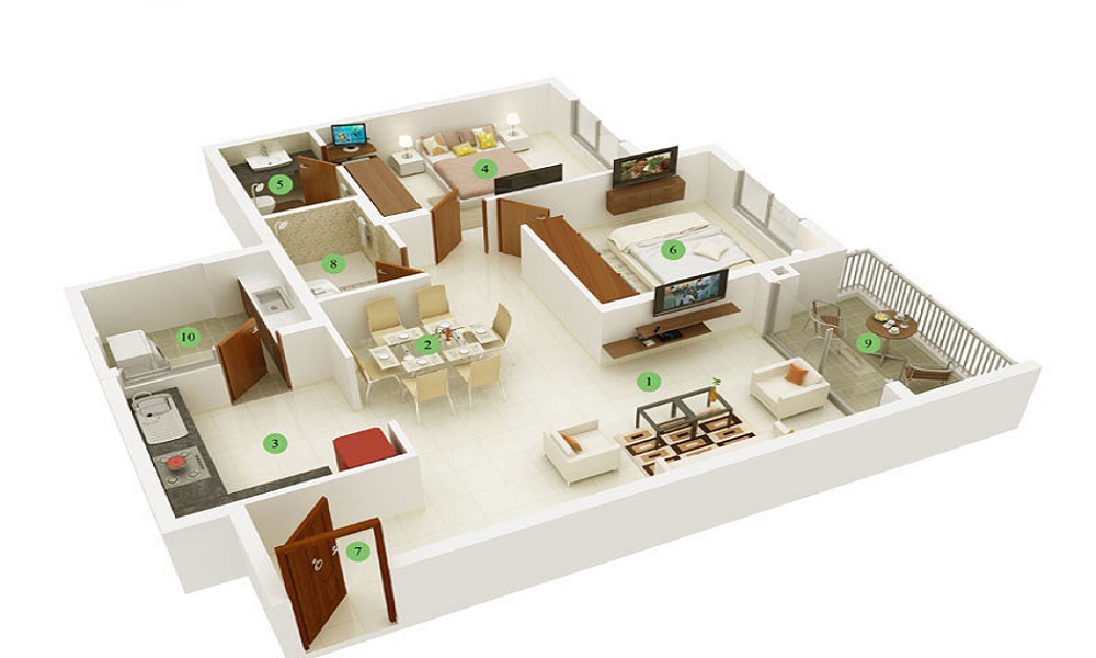 NCC Ivory Heights Floor Plan