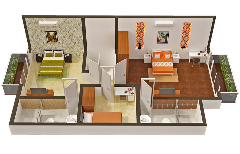 PNR BM Marvel Floor Plan