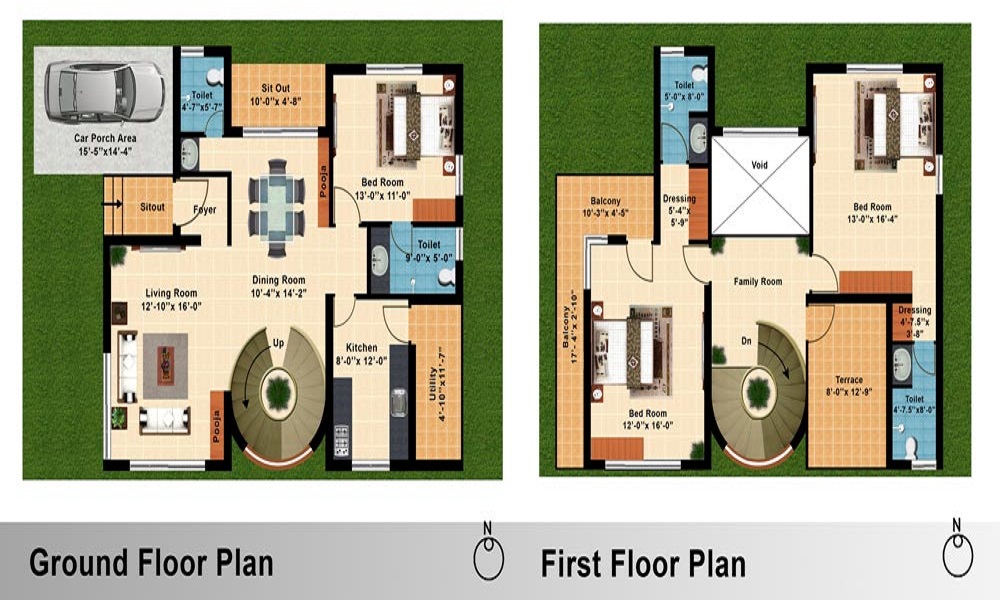 Prestige Lake Vista Floor Plan