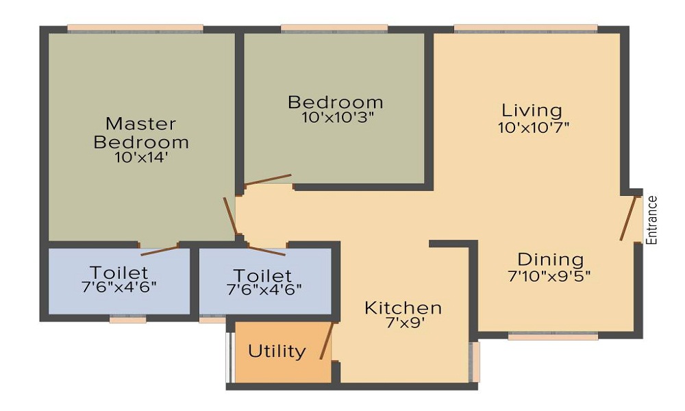 Provident Housing Freedom Floor Plan
