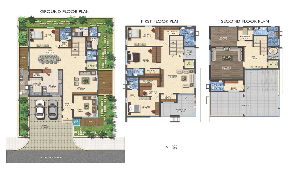 Rishi Deccan Palms 2 Floor Plan