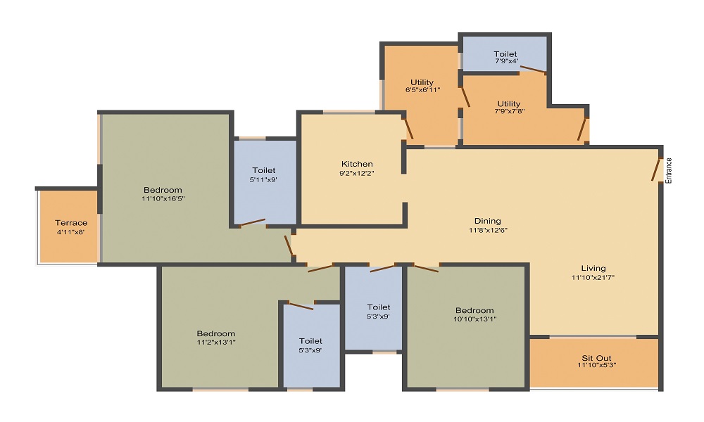 Sobha Garnet Floor Plan