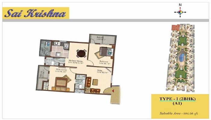 Sowparnika Sai Krishna Floor Plan