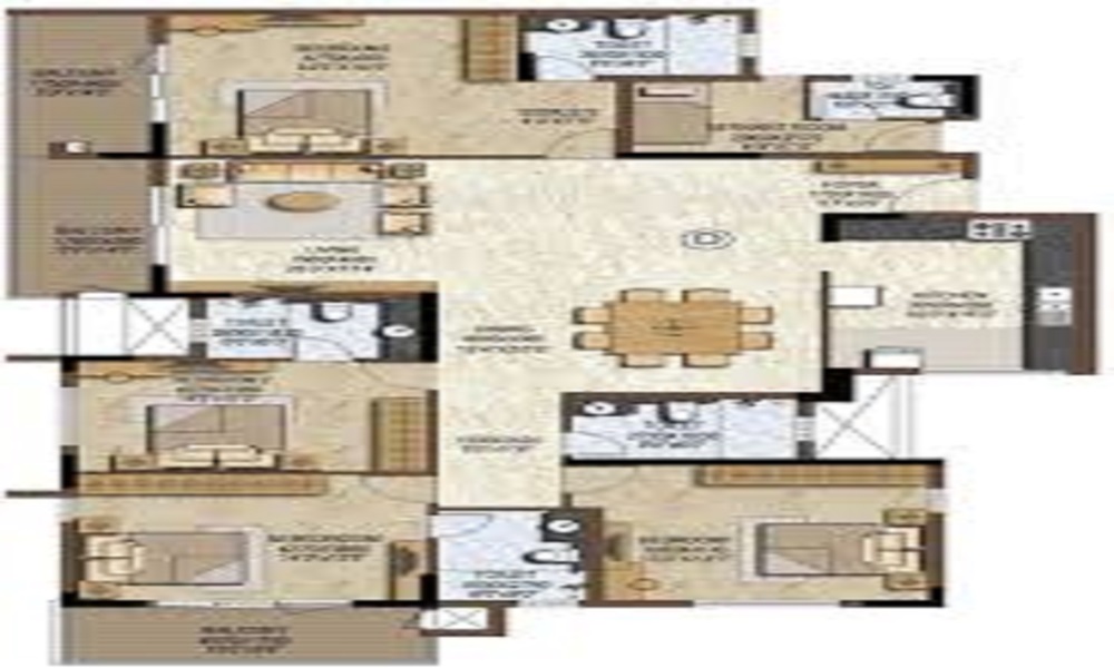 Vaswani Bella Vista Floor Plan