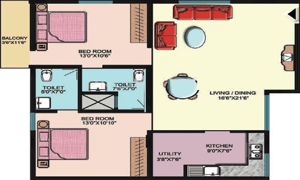 VM Serenity Floor Plan