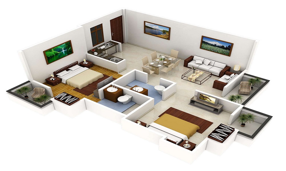 Gruha Kalyan Dahlia Floor Plan