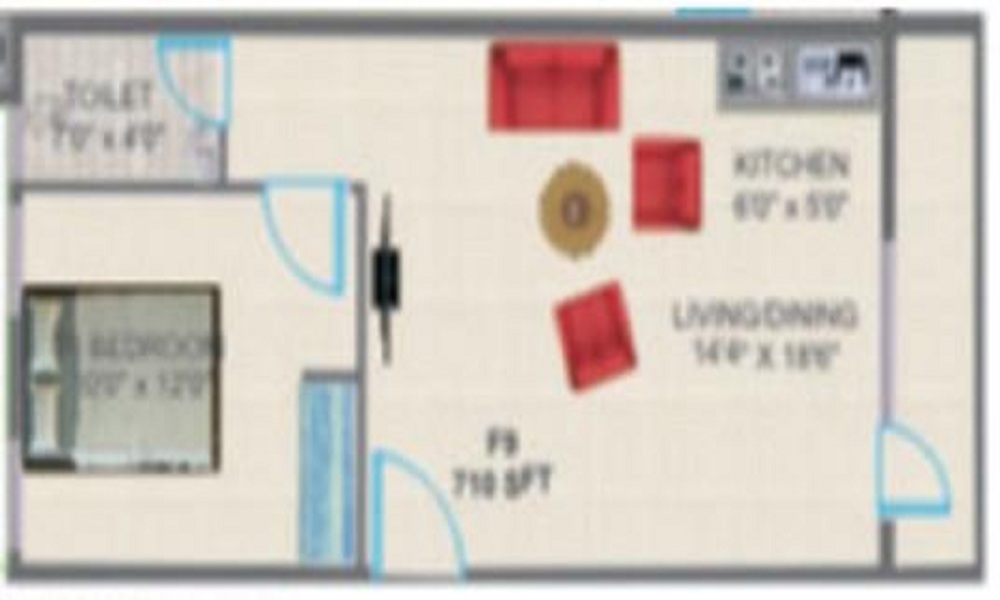 Prabhavathi Palm Floor Plan