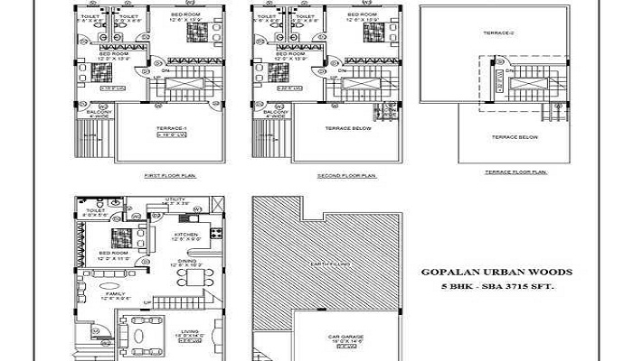 Gopalan Urban Woods Floor Plan