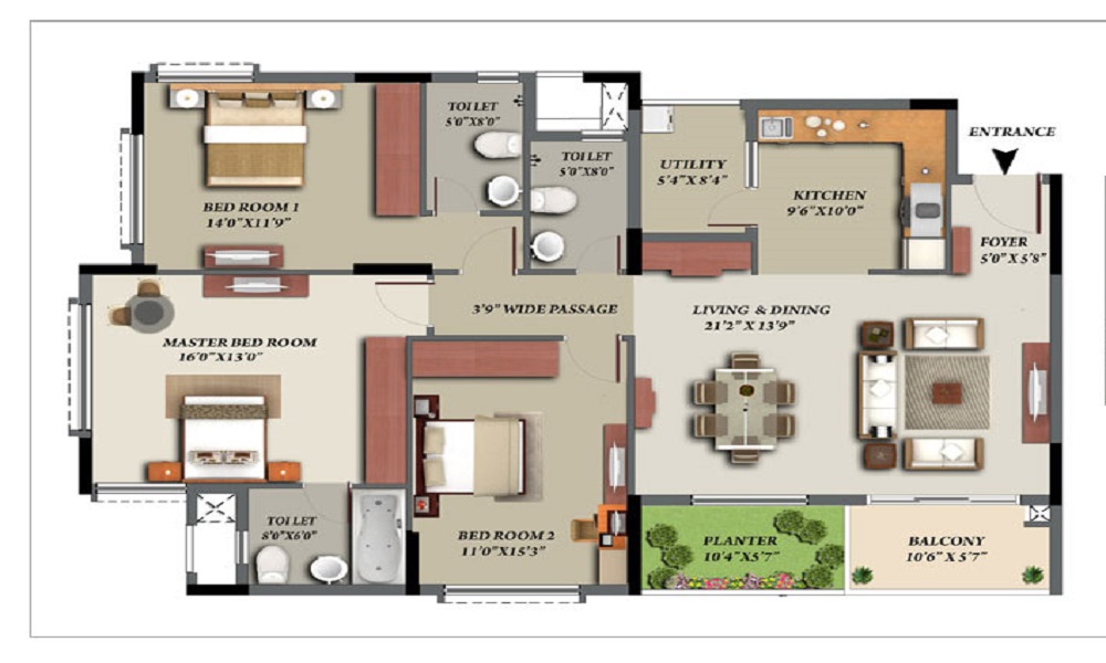Prestige Benson Court Floor Plan