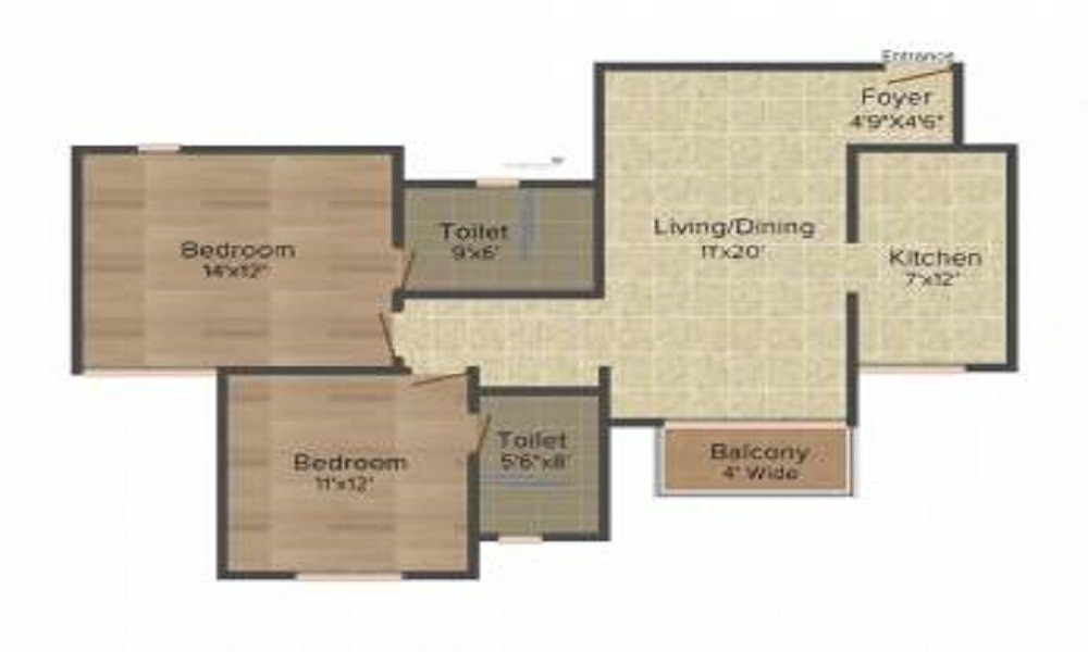 NCC Nagarjuna Spectrum Floor Plan