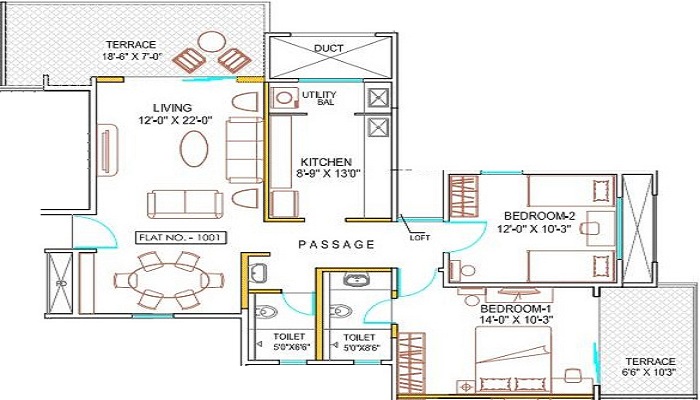 Naiknavare Developers Sylvan Premium Floor Plan