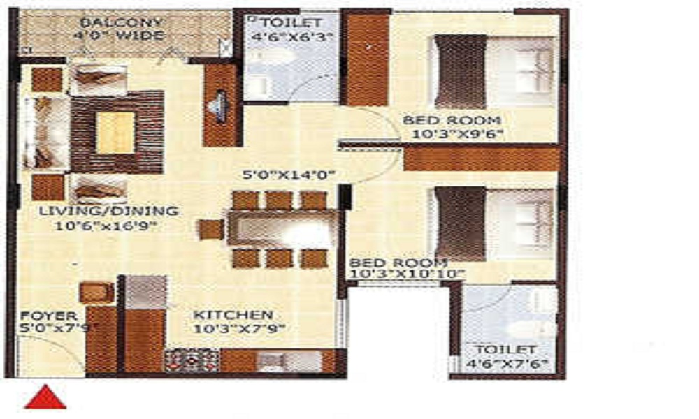 SLV Belmont Floor Plan