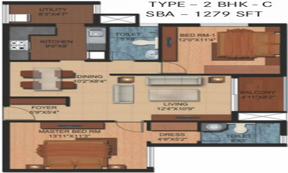 Century Breeze Floor Plan