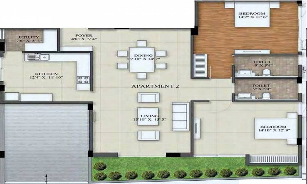 Deccan Prima Floor Plan