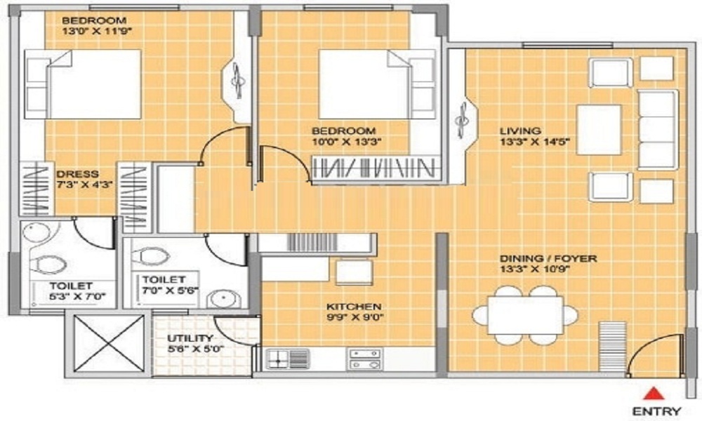 Indira Iris Apartments Thanisandra Main Road Bangalore Reviews, Price